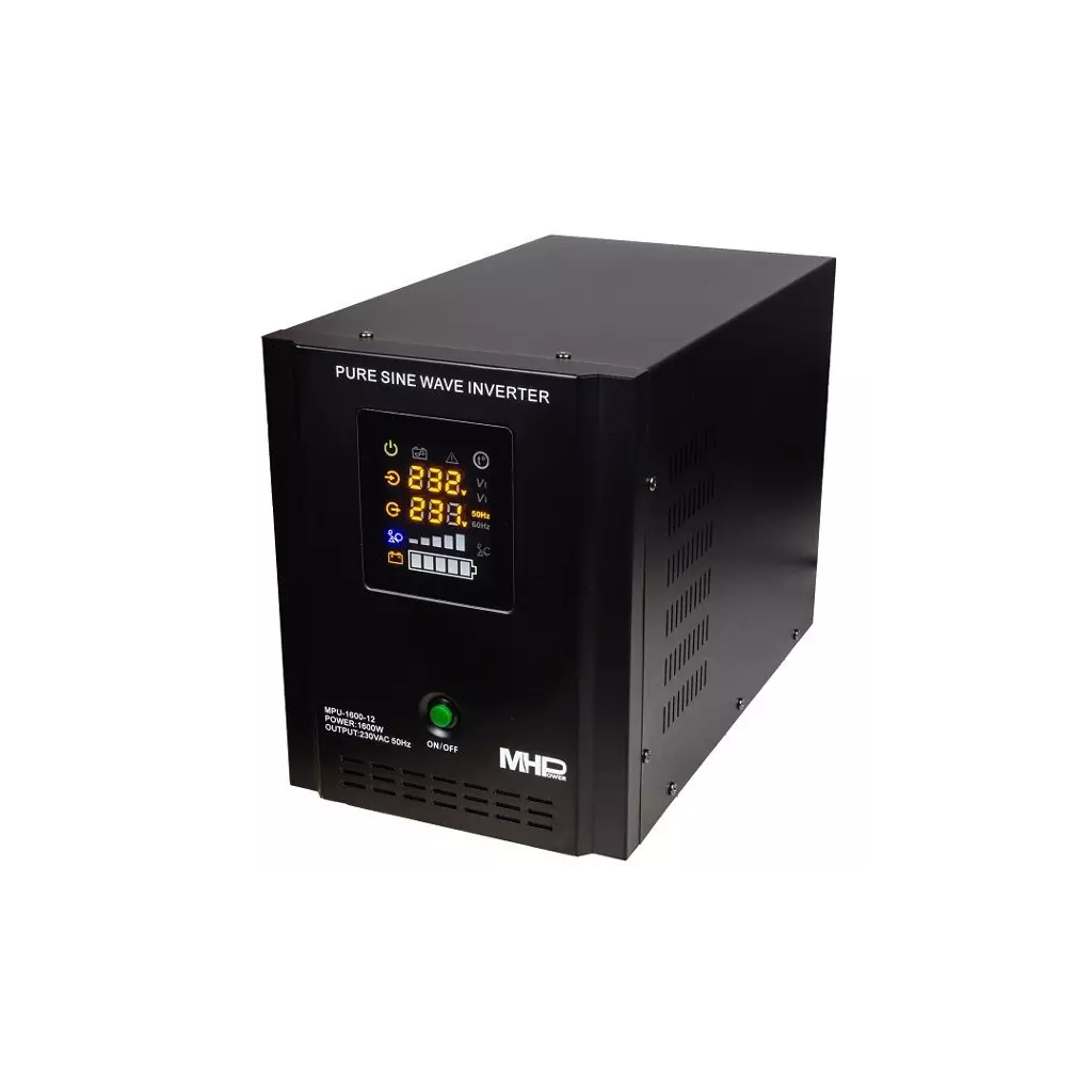 Obrázek produktu MHPower záložní zdroj MPU-1600-12, UPS, 1600W, čistý sinus, 12V