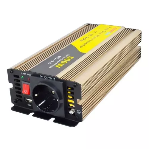 obrázek produktu ROGERELE Sinusový měnič napětí REP500-24, 500W, 24V, USB port