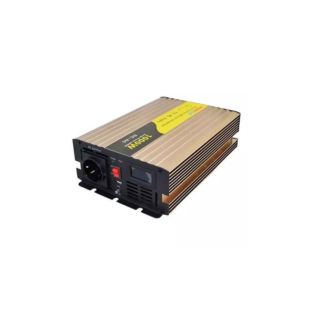 Obrázek produktu ROGERELE Sinusový měnič napětí REP1000-24, 1000W, 24V, USB port