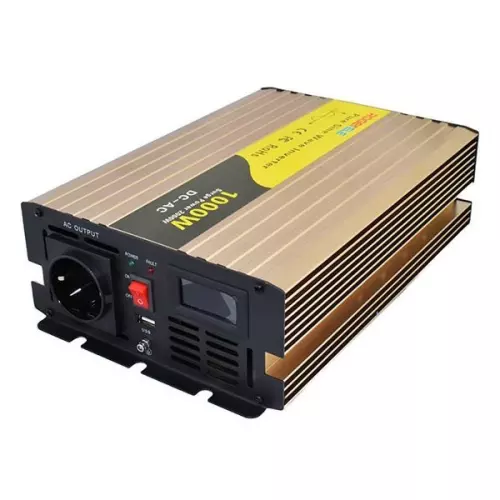 obrázek produktu ROGERELE Sinusový měnič napětí REP1000-24, 1000W, 24V, USB port
