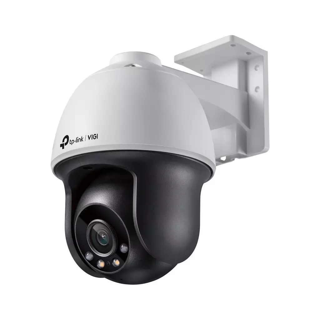 Obrázek produktu TP-Link VIGI C540(4mm), 4MP, PT, 2560x1440, 4 mm, H.265+, barevné noční vidění, mic + repro, PoE, SD, IP66