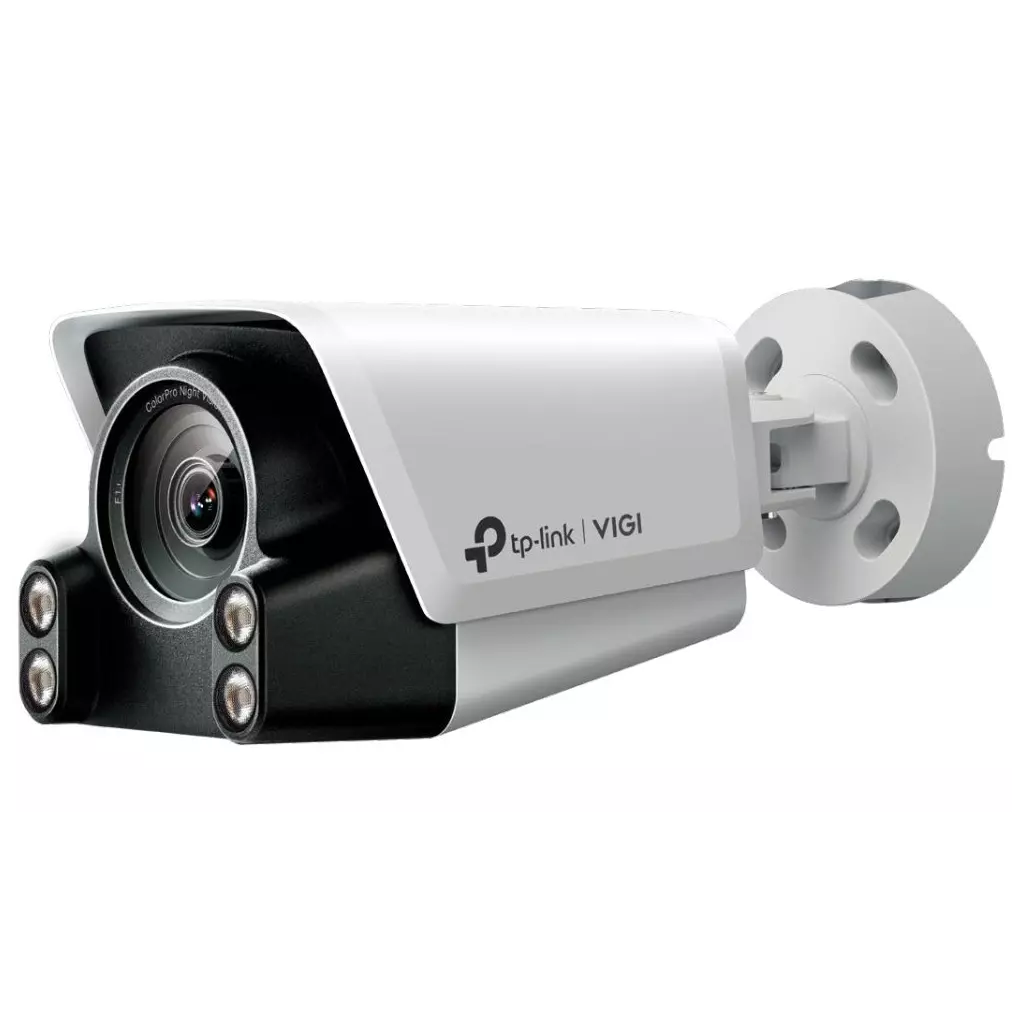 Obrázek produktu TP-Link VIGI C340S(4mm), 4MP, bullet, 2688x1520, 4 mm, H.265+, ColorPro noční vidění, mic + repro, PoE, SD, IP67