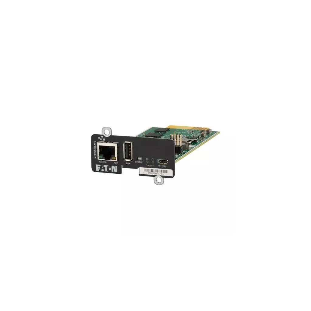 Obrázek produktu Síťová karta Eaton Gigabitová Network-M3 - Web/SNMP (pro 5SC R, 5P, 5PX, 9E, 9PX, 9SX)