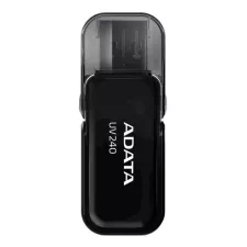 obrázek produktu Flashdisk Adata UV240 32GB,  USB 2.0, black, vhodné pro potisk