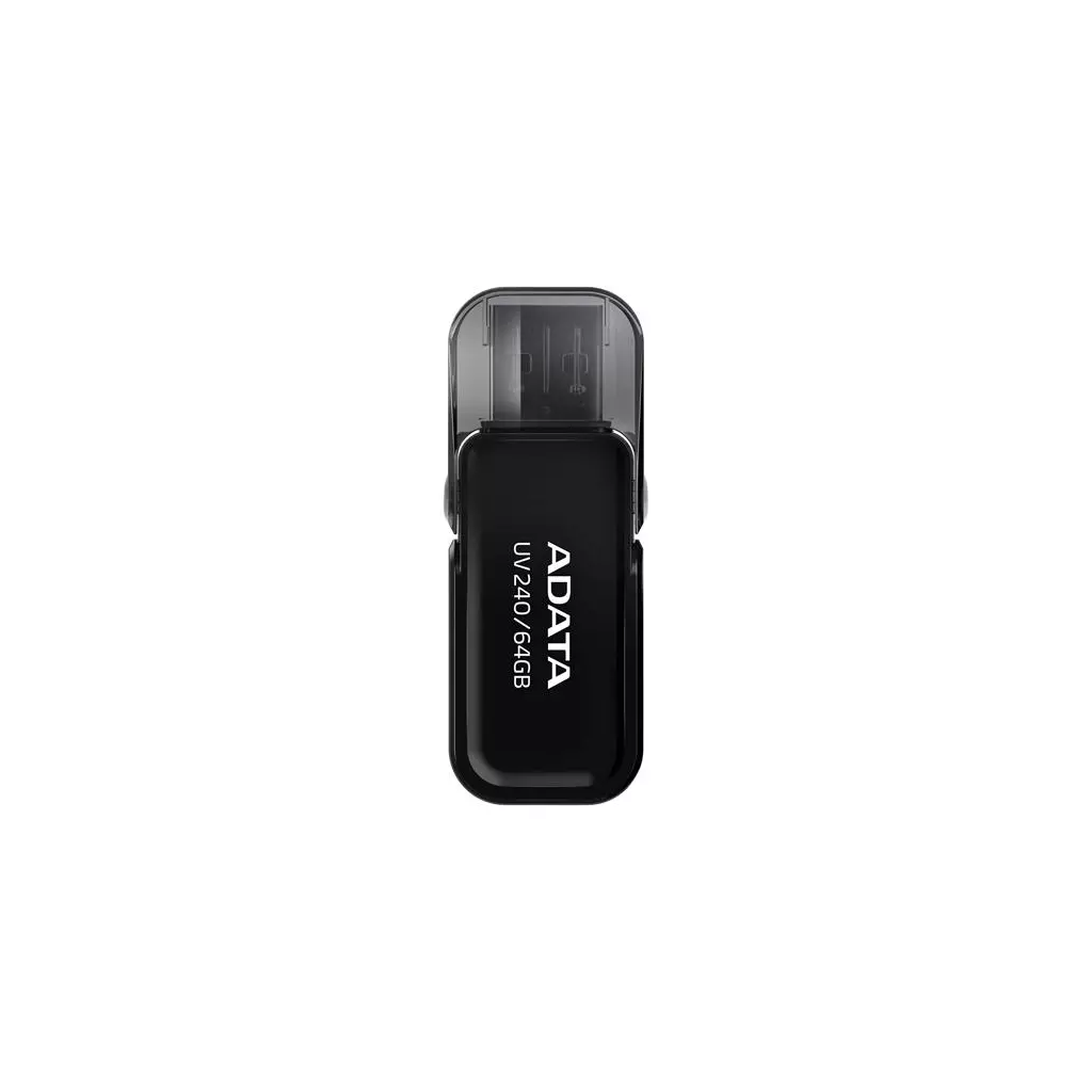 Obrázek produktu Flashdisk Adata UV240 64GB, USB 2.0, black, vhodné pro potisk
