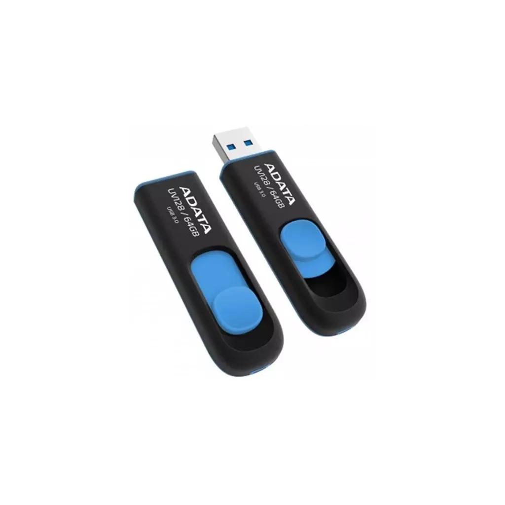 Obrázek produktu Flashdisk Adata USB UV128 64GB blue (USB 3.0)