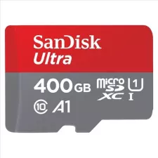 obrázek produktu Paměťová karta Sandisk Ultra microSDXC 400 GB 120 MB/s  A1 Class 10 UHS-I, s adaptérem