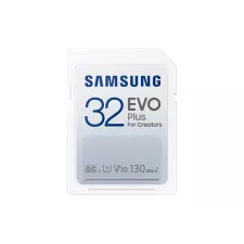 obrázek produktu Paměťová karta Samsung EVO Plus SDXC, 32GB, 130MBps, UHS-I U1, Class 10