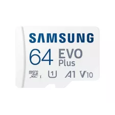 obrázek produktu Paměťová karta Samsung EVO Plus micro SDXC, 64GB, UHS-I U1, Class 10 + Adaptér