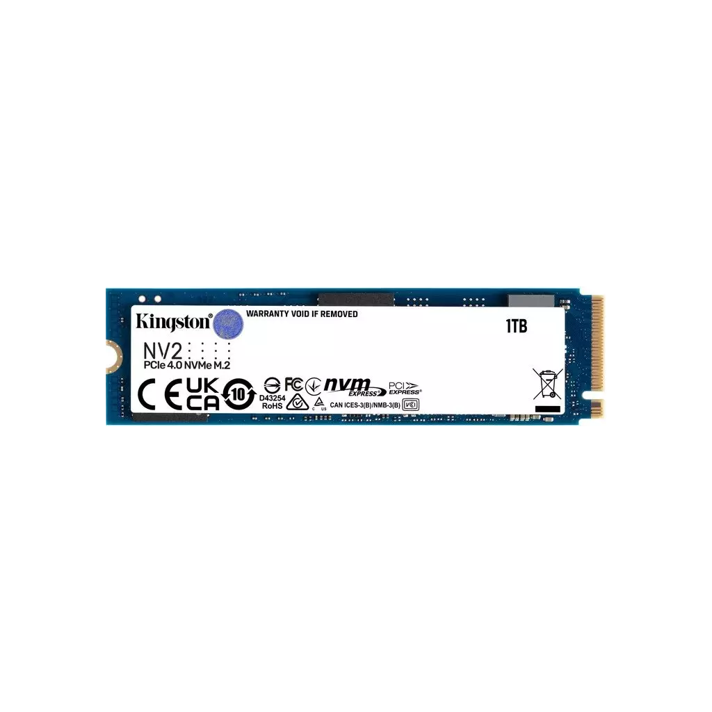 Obrázek produktu SSD disk Kingston NV2 1TB M.2 2280, PCIe 4.0 x4, NVMe