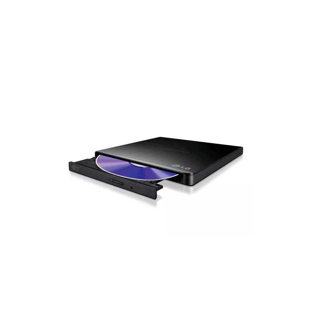 Obrázek produktu Mechanika LG HITACHI - externí mechanika DVD-W/CD-RW/DVD±R/±RW/RAM GP57EB40, Slim, Black, box+SW