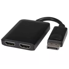 obrázek produktu Adaptér DisplayPort - 2x HDMI , rozšíření + zrcadlení obrazu, 4K*2K@30Hz