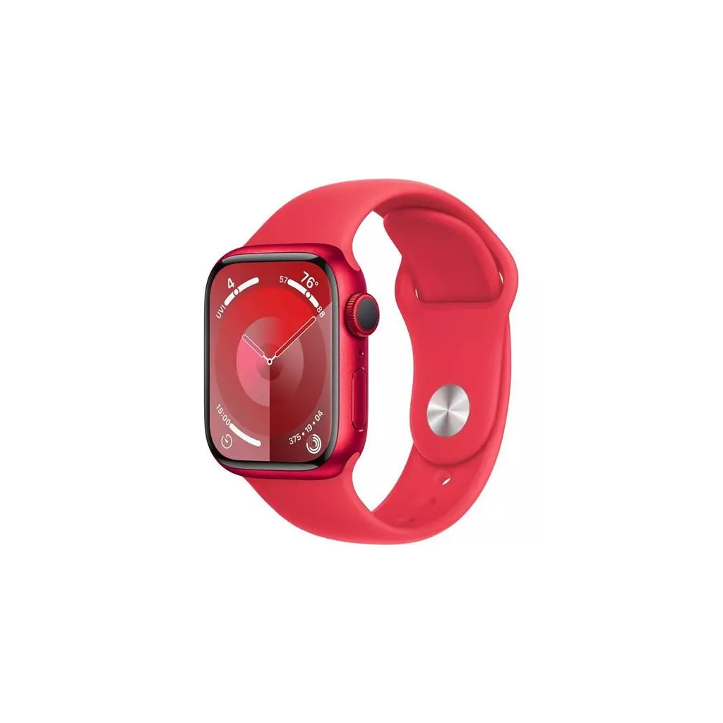 Obrázek produktu Hodinky Apple Watch Series 9 GPS + Cellular, 45mm (PRODUCT) RED Aluminium Case with (PRODUCT) RED Sport Band - M/L