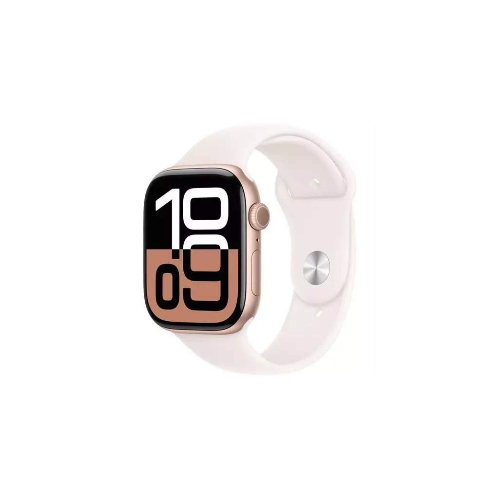 Obrázek produktu Hodinky Apple Watch Series 10 GPS 46mm Rose Gold Aluminium Case with Light Blush Sport Band-S/M