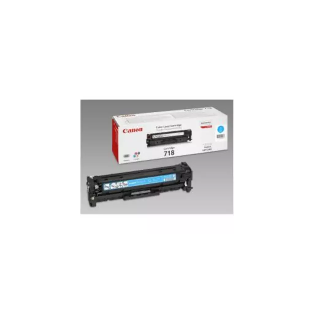 Obrázek produktu Toner Canon CRG-718C azurový (2900str./5%)