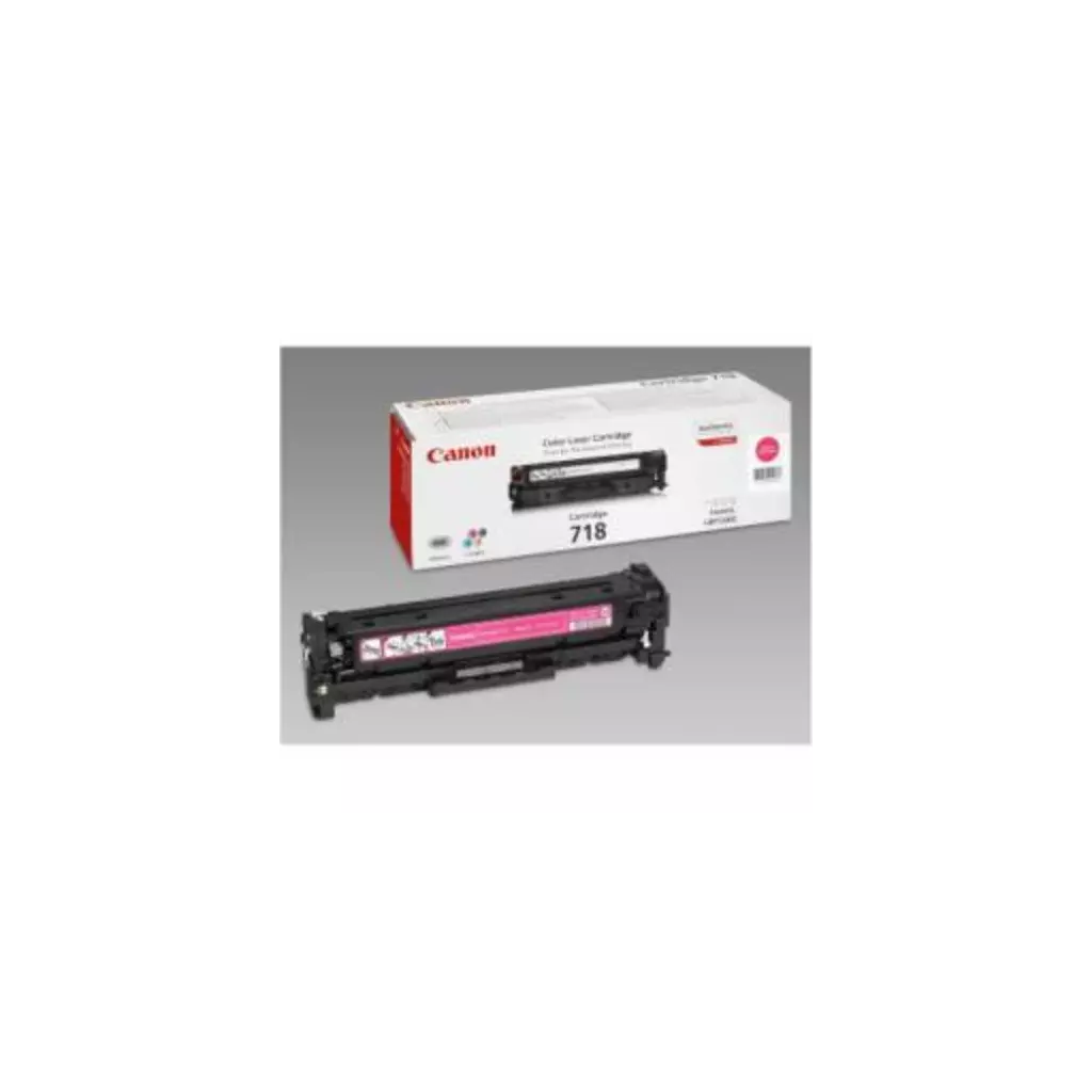 Obrázek produktu Toner Canon CRG-718M purpurový (2900str./5%)
