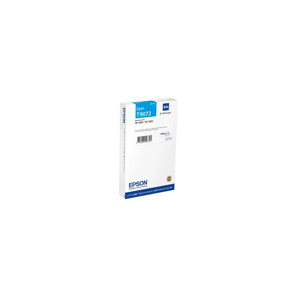 Obrázek produktu Inkoust Epson T9072  XXL azurový