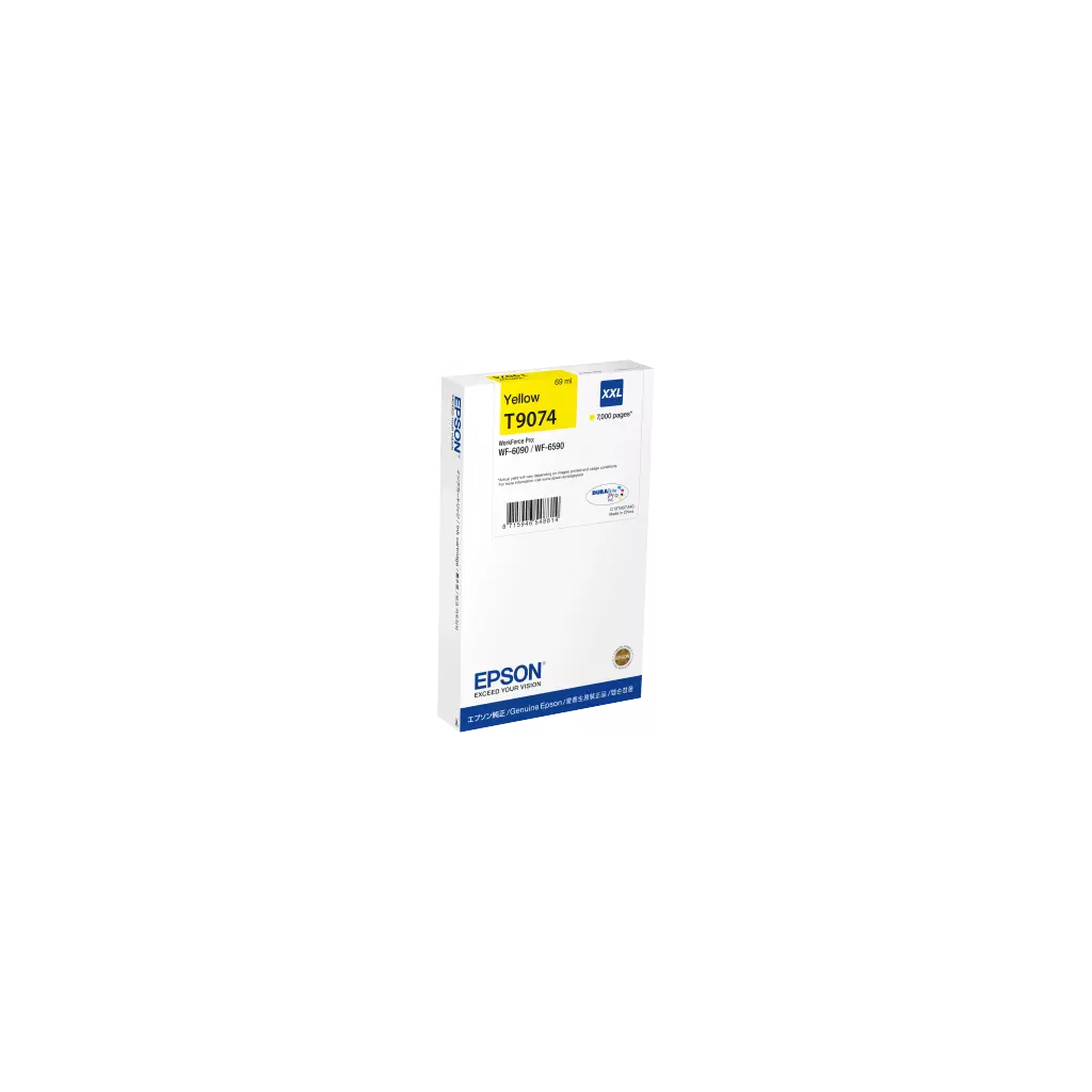 Obrázek produktu Inkoust Epson T9074  XXL žlutý