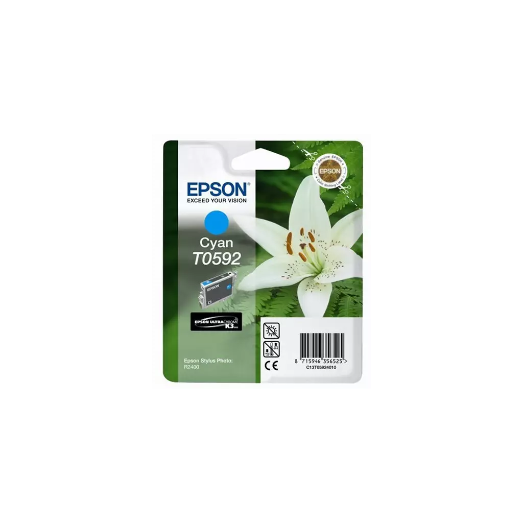 Obrázek produktu Inkoust Epson T0592 azurový