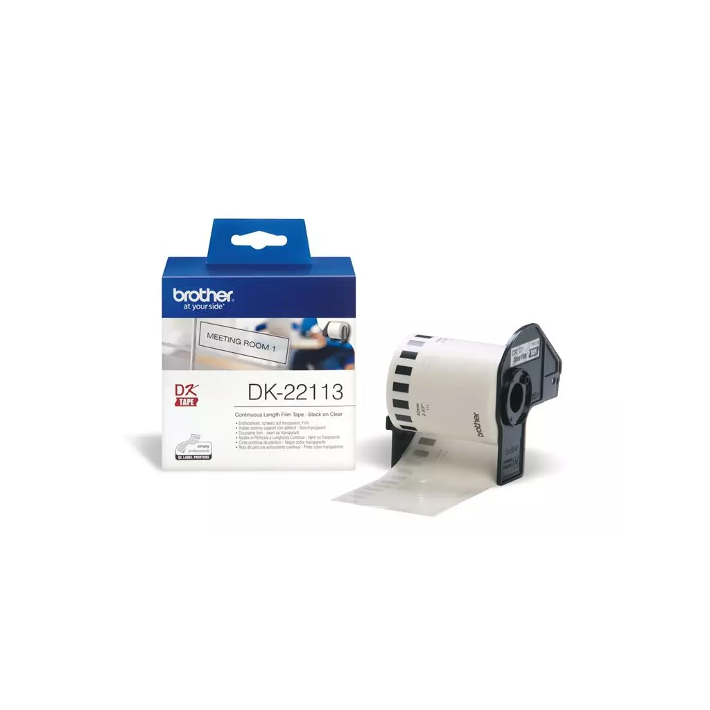 Obrázek produktu Páska Brother DK-22113 (průsvitná filmová role 62mm x 15,24m)