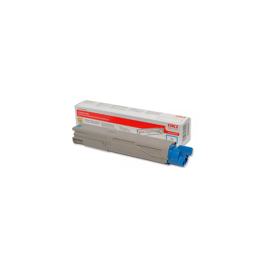 Obrázek produktu Toner OKI 43459331 do C3300n/C3400n/C3450n/C3600n (2 500 stránek), azurový