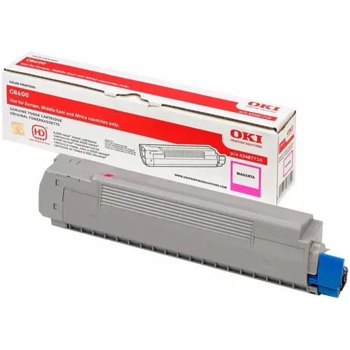 obrázek produktu Toner OKI 43487710 do C8600/8800 (6 000 stránek), purpurový