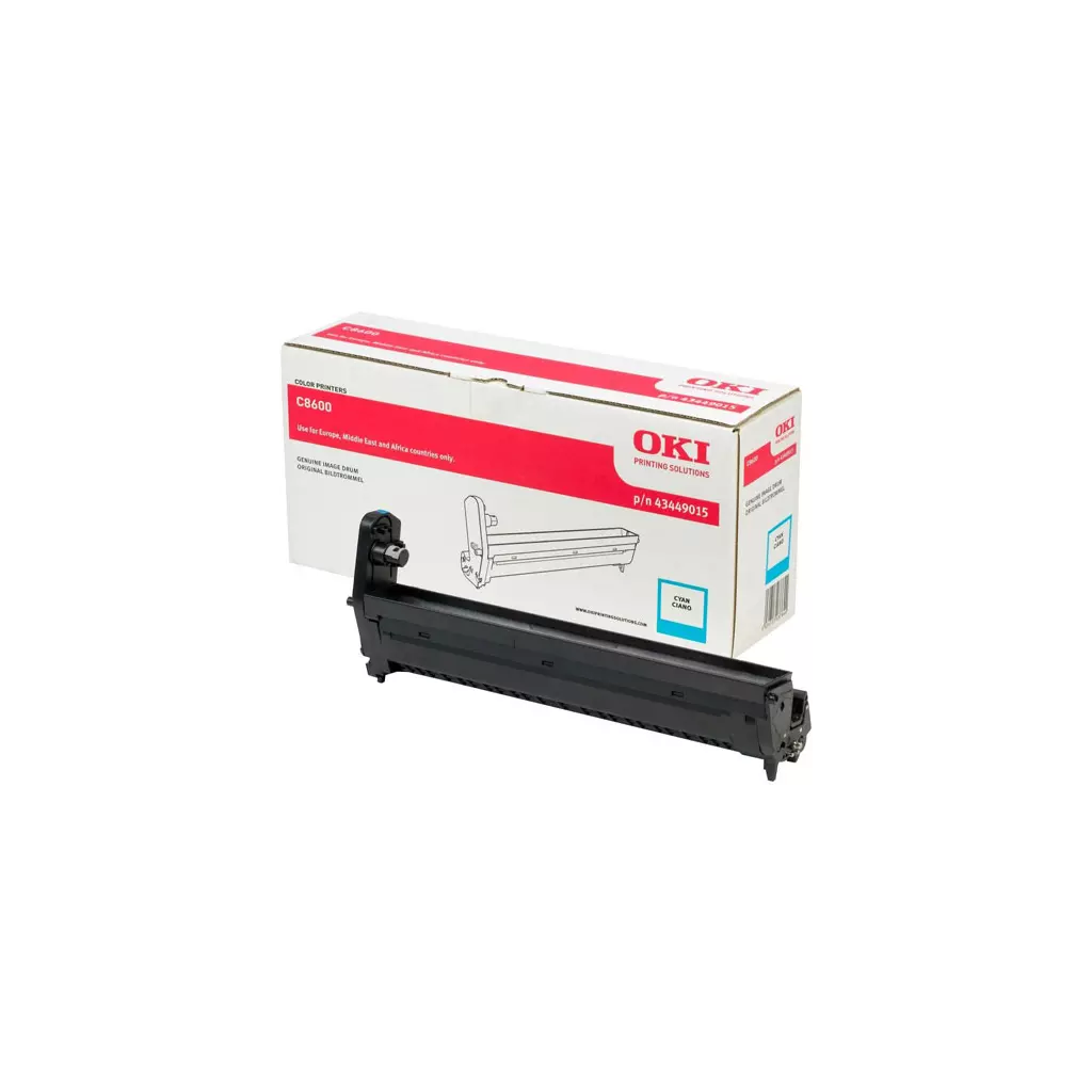 Obrázek produktu Obrazový válec OKI 43449015 pro azurový toner do C8600/8800 (20 000 stran)