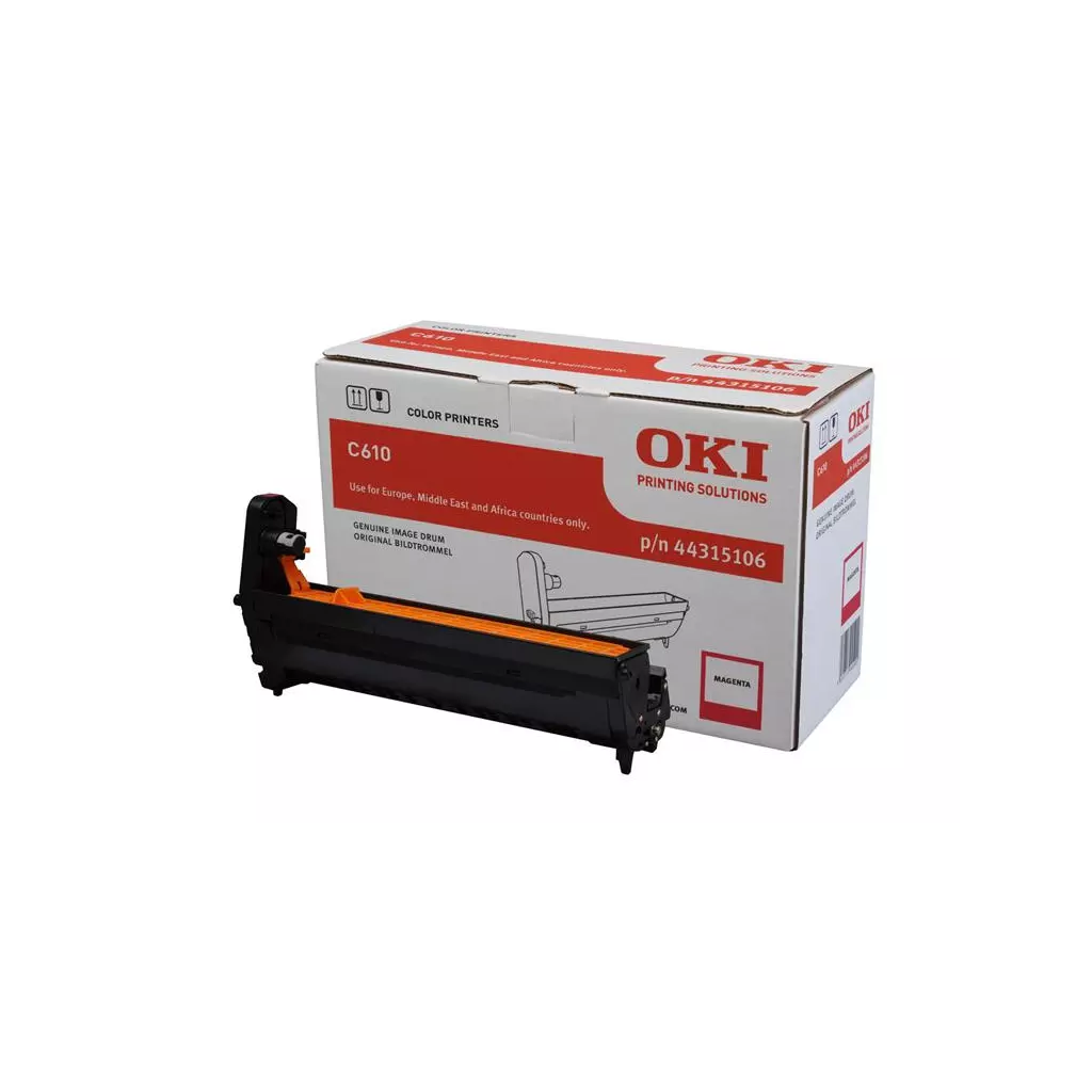 Obrázek produktu Obrazový válec OKI 44315106 pro purpurový toner do C610 (20 000 stran)