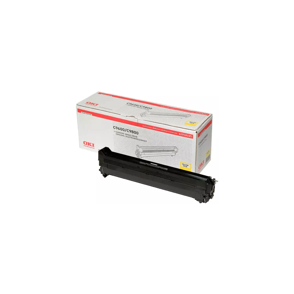 Obrázek produktu Obrazový válec OKI 42918105 pro žlutý toner do C9600/C9800/MFP (30 000 stran)