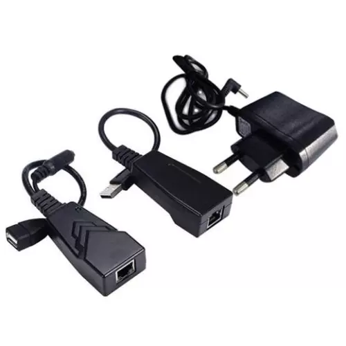 obrázek produktu Příslušenství PremiumCord USB 2.0 extender - Cat5/Cat5e/Cat6 do 50 m 