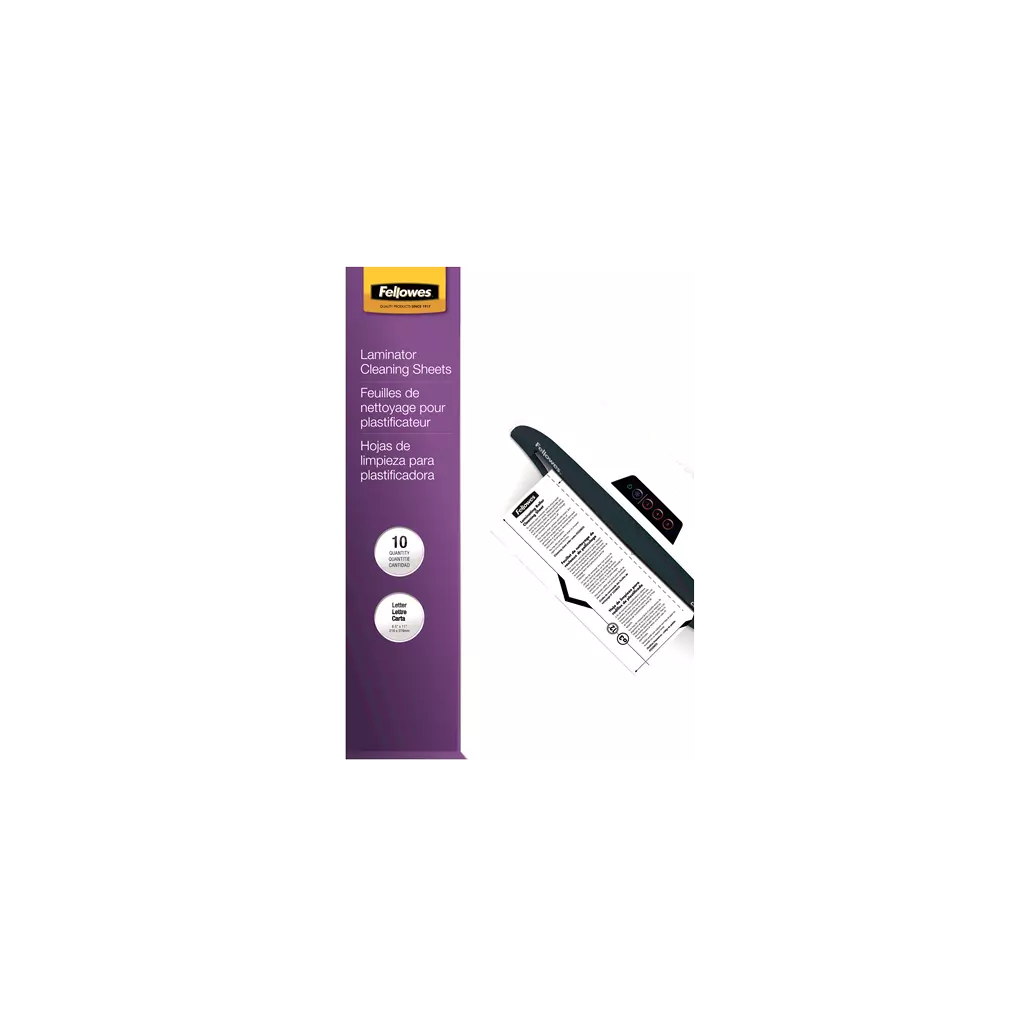 Obrázek produktu Papír Fellowes čistící pro laminátory A4 i A3, 10ks