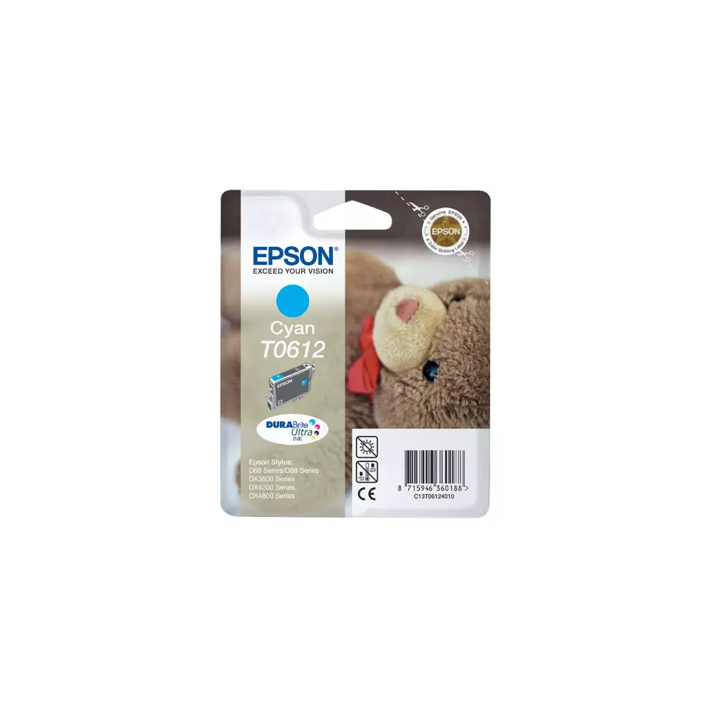 Obrázek produktu Inkoust Epson T0612 azurový