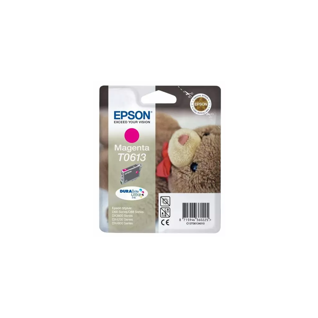 Obrázek produktu Inkoust Epson T0613 purpurový
