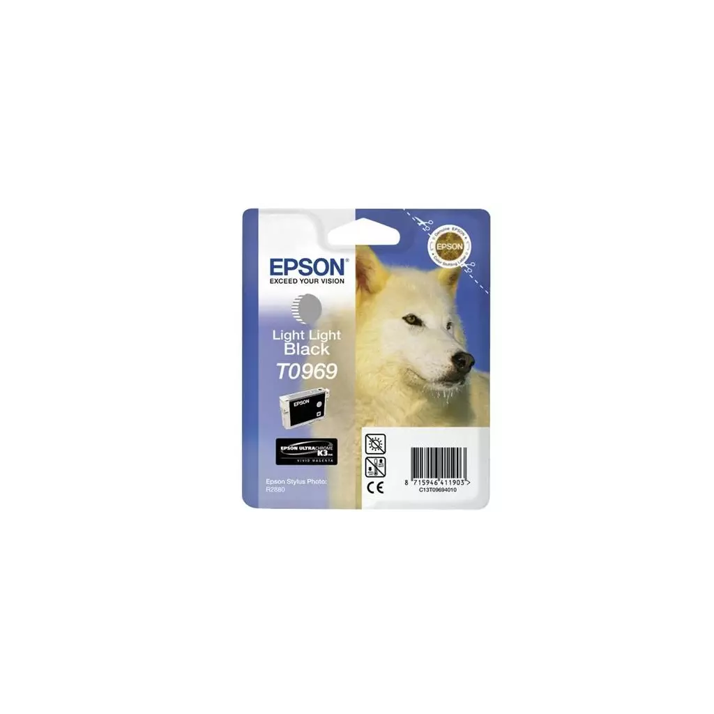 Obrázek produktu Inkoust Epson T0969 šedý