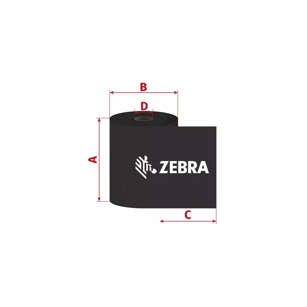 Obrázek produktu Páska Zebra ZipShip 2300, 64mm x 74m, TTR, vosk