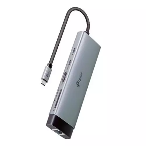 obrázek produktu Dokovací stanice TP-Link UH9120C USB-C, HDMI, RJ45, 1x USB C, 3x USB, čtečka SD/microSD, PD 100W