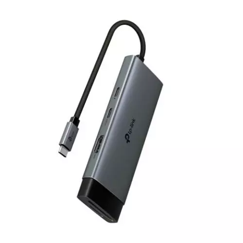 obrázek produktu Dokovací stanice TP-Link UH7020C USB-C, HDMI, 1x USB C, 2x USB, čtečka SD/microSD, PD 100W