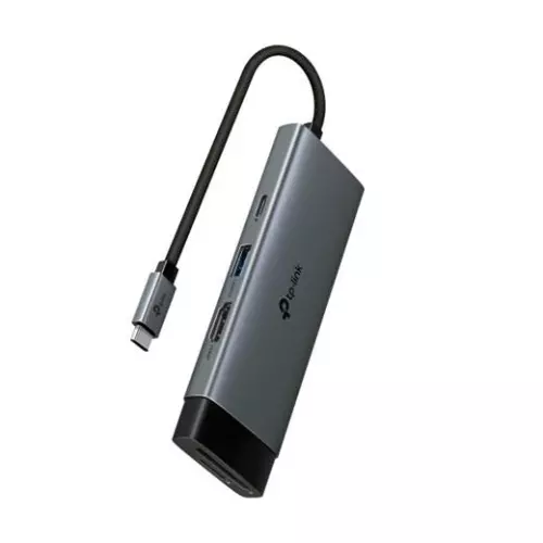 obrázek produktu Dokovací stanice TP-Link UH7021C USB-C, HDMI, 3x USB, čtečka SD/microSD, PD 100W