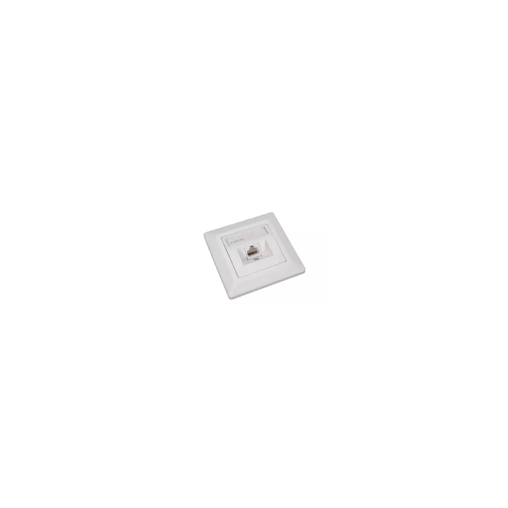 Obrázek produktu Zásuvka Solarix SX9-1-5E-UTP-WH CAT5E UTP 1 x RJ45 pod omítku bílá