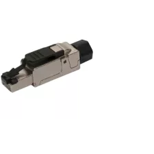obrázek produktu Konektor Solarix SXRJ45-6A-STP-BK-SA STP 8p8c, Cat 6a, drát, průmyslový, samořezný