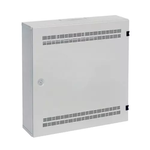 obrázek produktu Rozvaděč Solarix LC-18 s lištami 2U, 4U a 11U, 550x550x150mm šedá RAL 7035
