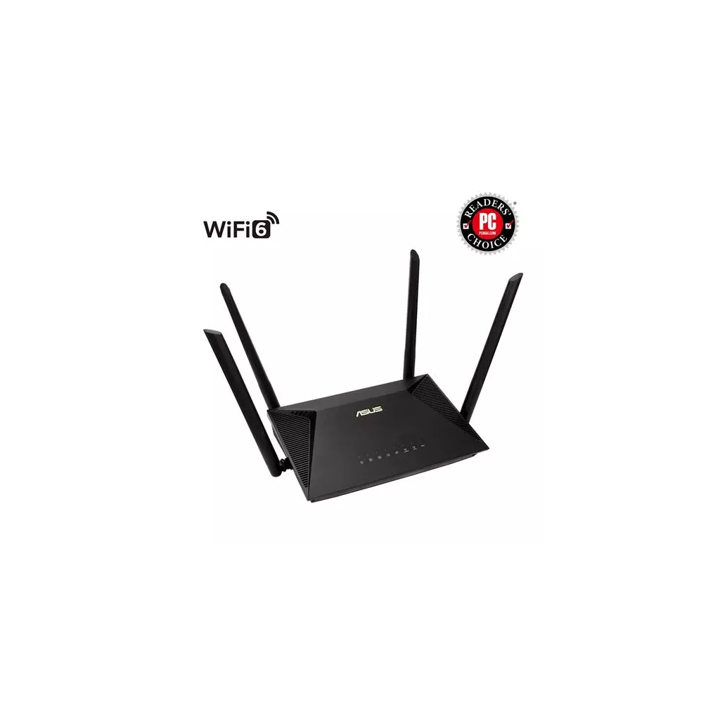 Obrázek produktu WiFi router Asus RT-AX53U WiFi 6, 3x GLAN, 1x GWAN, USB