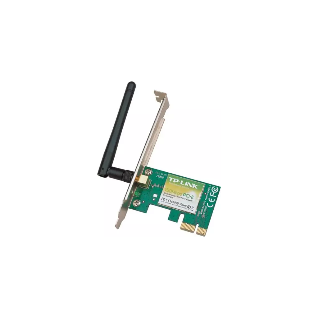 Obrázek produktu Síťová karta TP-Link TL-WN781ND Wireless N PCI-E 2,4 GHz 150Mbps