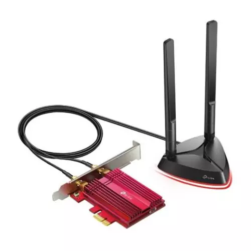 obrázek produktu Síťová karta TP-Link Archer TXE75E AXE 5400, WiFi 6E, Bluetooth 5.2, 574Mbps 2,4GHz/ 2402Mbps 5GHz/ 2402 6GHz, PCI-e