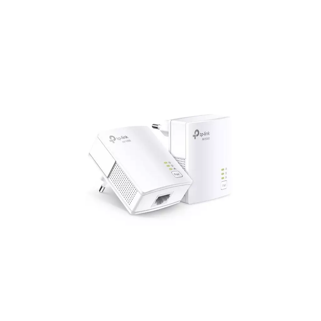 Obrázek produktu Powerline ethernet TP-Link TL-PA7017 KIT twin pack, 1x GLan, adaptér (1000 Mbps)