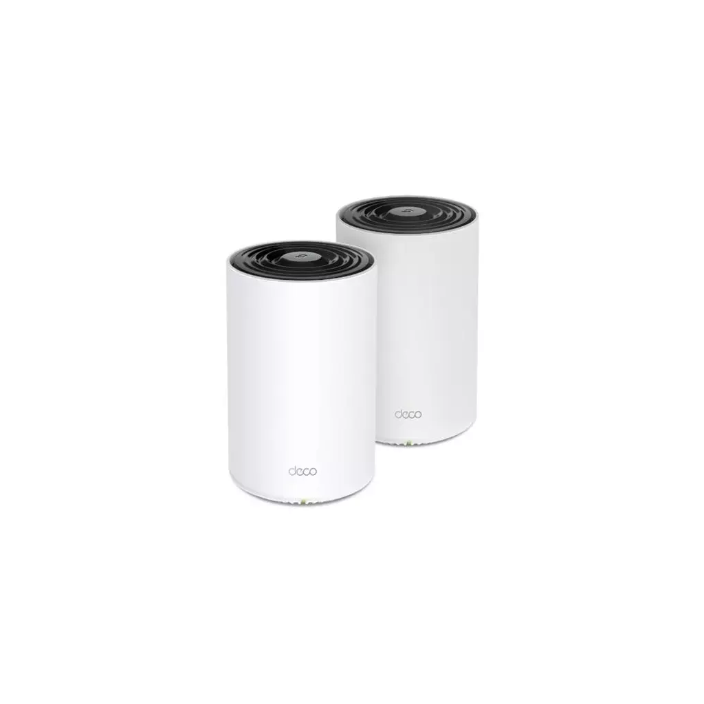 Obrázek produktu WiFi router TP-Link Deco PX50(2-pack) AX3000 + G15000, WiFi 6E, 1x 2.5GLAN, 2x GLAN / 574Mbps 2,4GHz/ 2402Mbps 5GHz