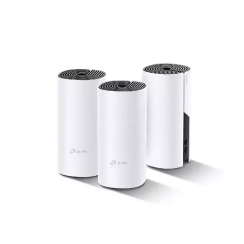 obrázek produktu WiFi router TP-Link Deco P9(3-pack) AC1200, PLC AV1000, 2x GLAN, / 300Mbps 2,4GHz/ 867Mbps 5GHz, BT, ZigBee