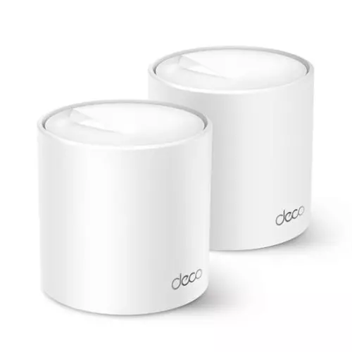 obrázek produktu WiFi router TP-Link Deco X50(2-pack) AX3000, WiFi 6, 3x GLAN, / 574Mbps 2,4GHz/ 2402Mbps 5GHz