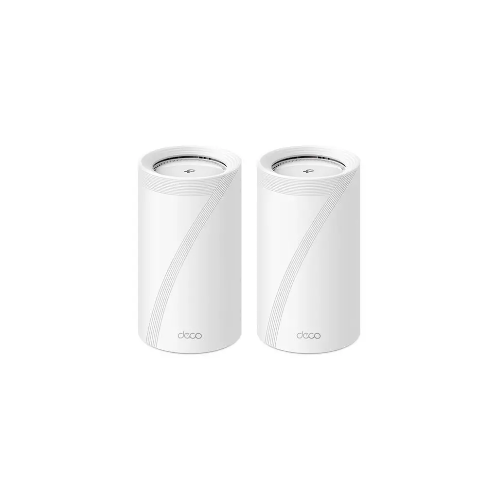Obrázek produktu WiFi router TP-Link Deco BE85(2-pack) AXE19000, WiFi 7, 1x 10GLAN, 2x 2.5GLAN, 1x 10GLAN/SFP+, USB, 2,4/5/6GHz