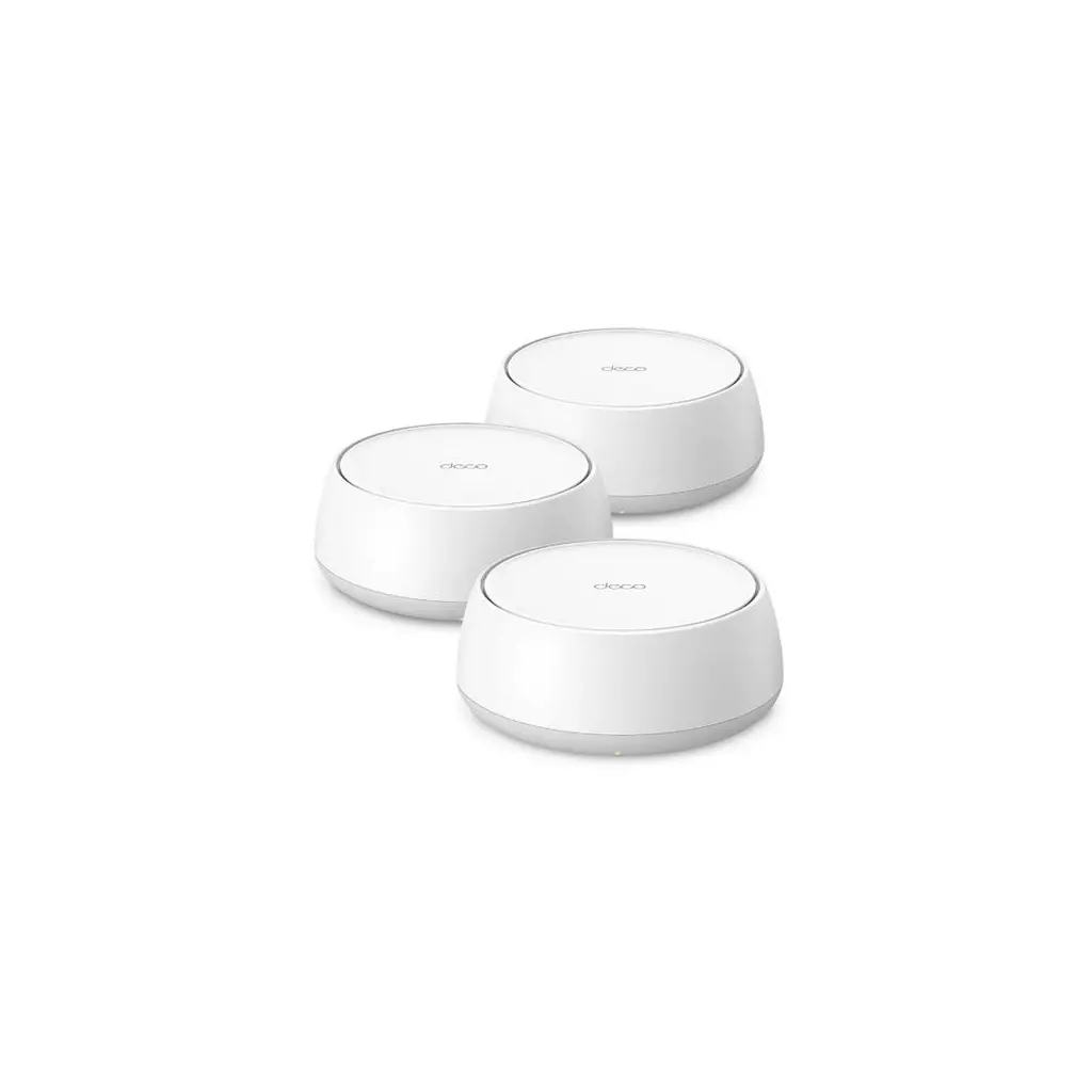 Obrázek produktu WiFi router TP-Link Deco BE25(3-pack) BE3600, WiFi 7, 2x 2.5GLAN, USB, 2,4/5/6GHz